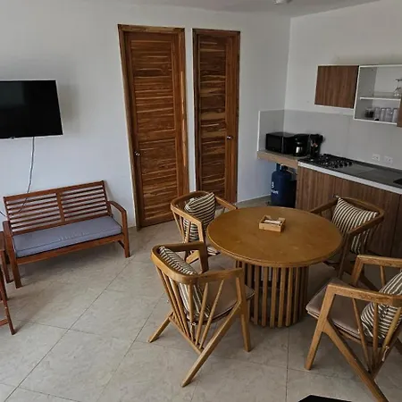 Cabanas Jardin Del Mar A Solo Pasos De La Playa San Bernardo del Viento Exterior photo